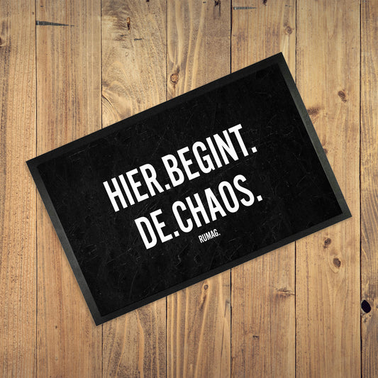 Deurmat - Hier begint de chaos