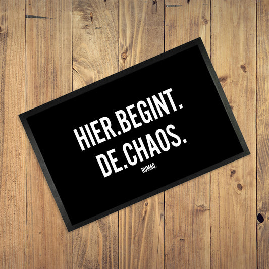 Deurmat - Hier begint de chaos