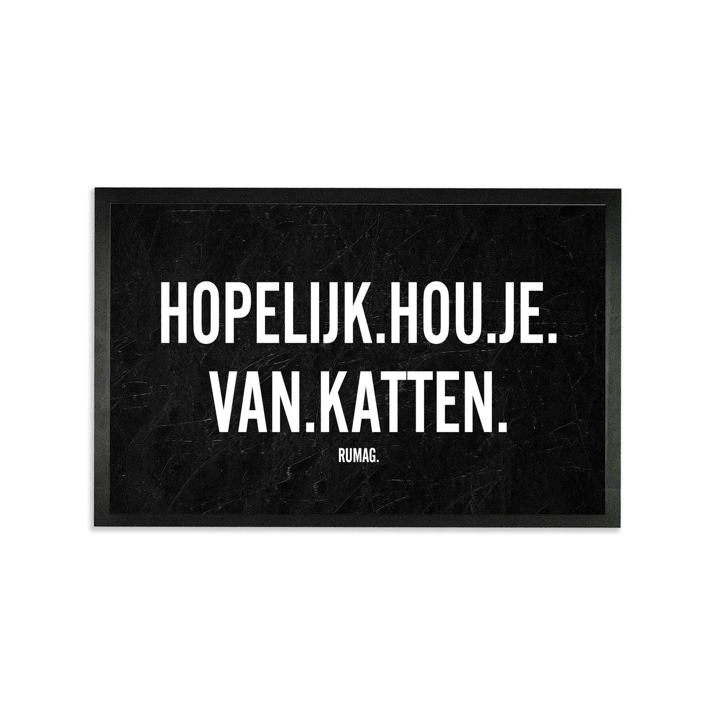 Deurmat - Hopelijk hou je van katten
