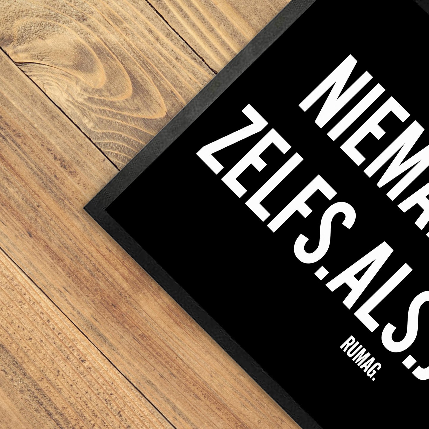 Deurmat - Niemand thuis. Zelfs als je belt.