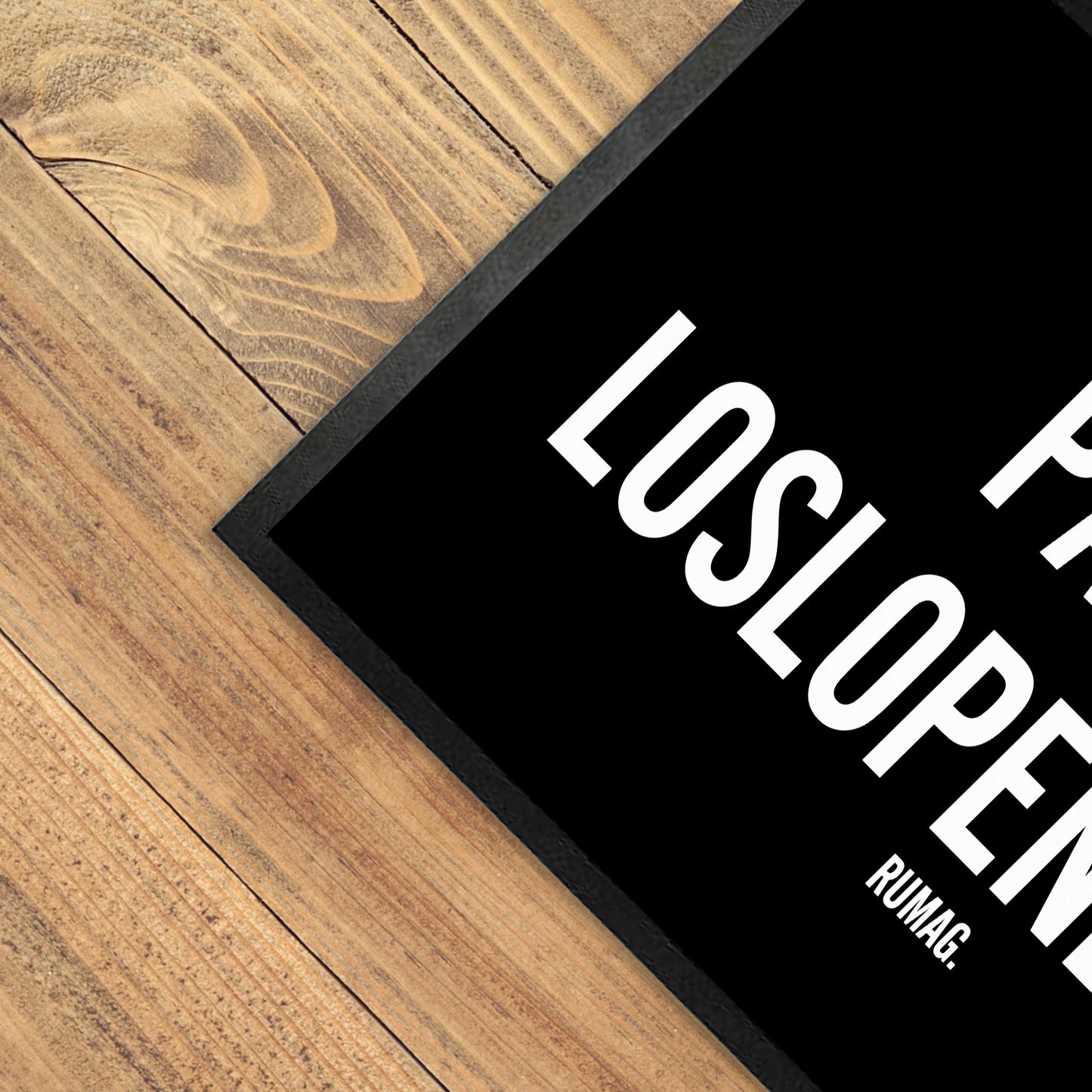 Deurmat - Pas op: loslopend kind