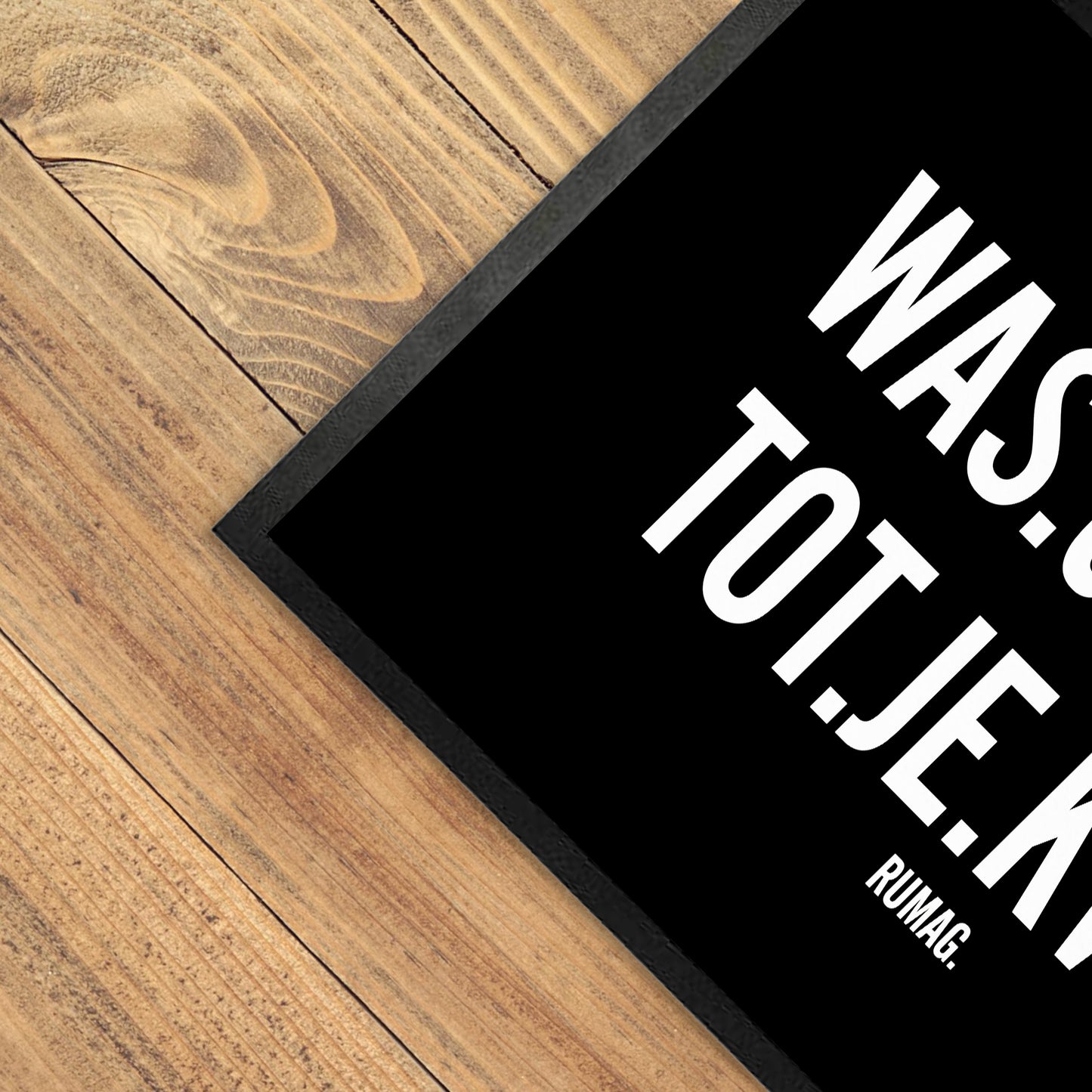 Deurmat - Was gezellig tot je kwam