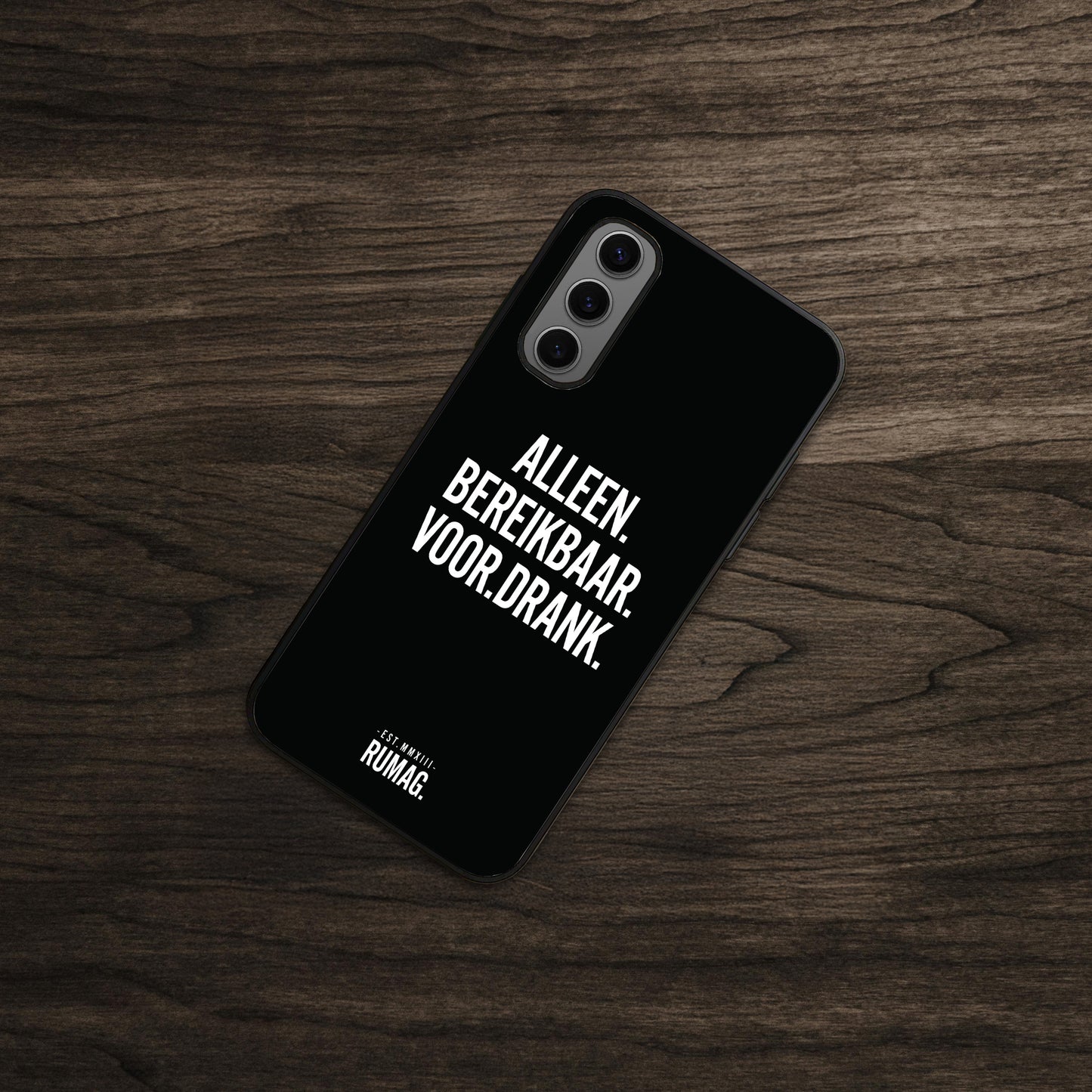 RUMAG Telefoonhoes Samsung - Alleen bereikbaar voor drank