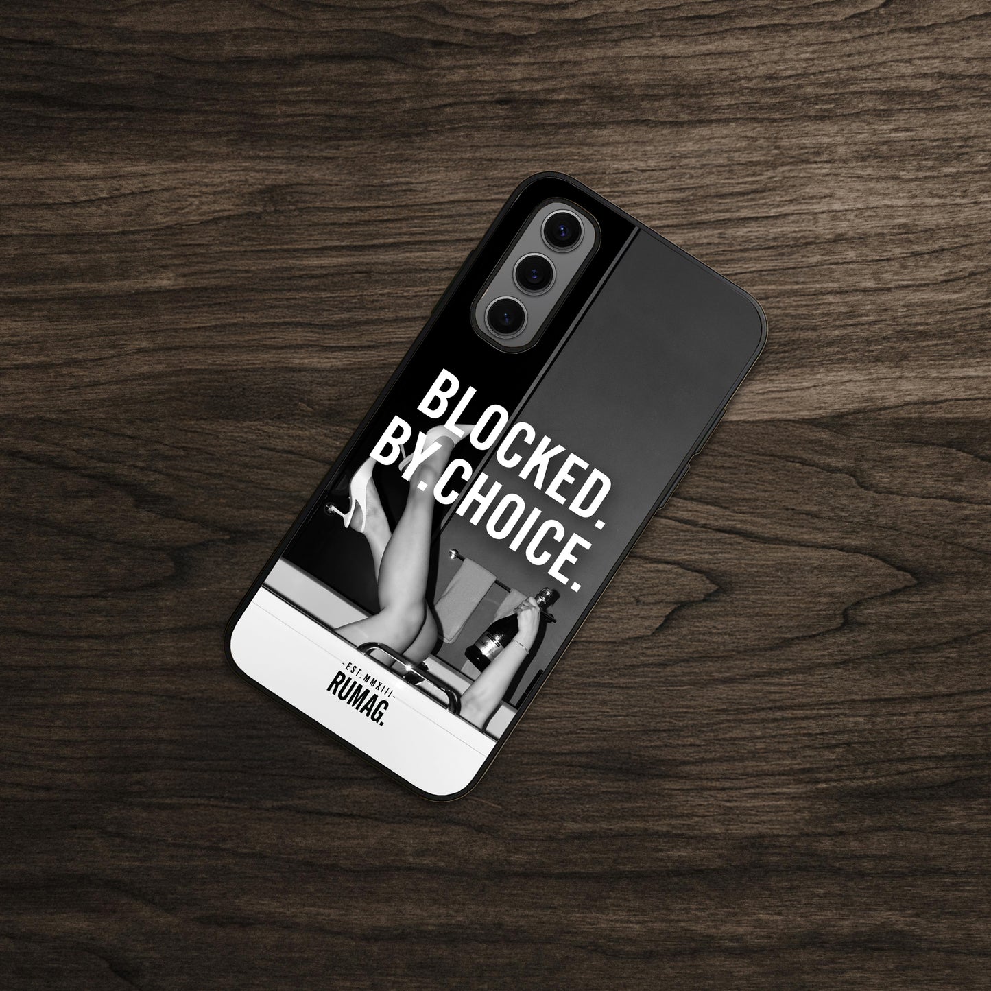 RUMAG Telefoonhoes Samsung - Blocked by choice