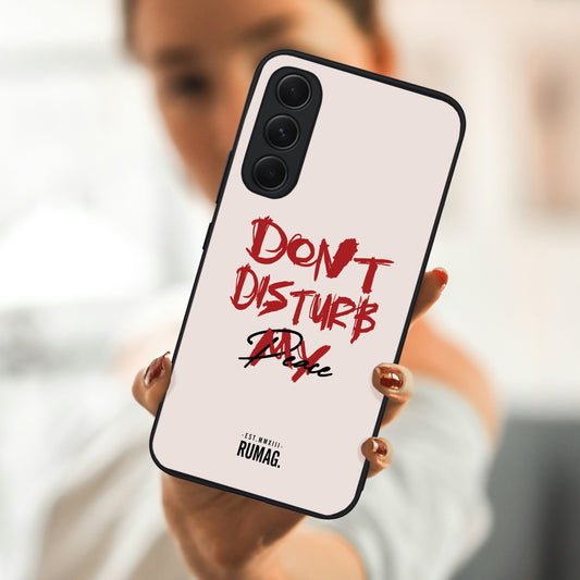 RUMAG Telefoonhoes Samsung - Don't disturb my peace WIT