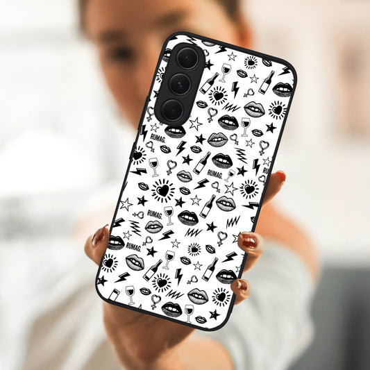 RUMAG Telefoonhoes Samsung - SASSY CHAOS wit