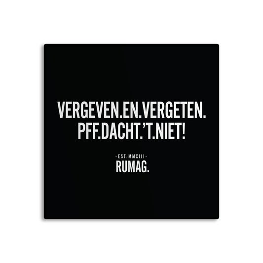 RUMAG Tegel - Vergeven en vergeten
