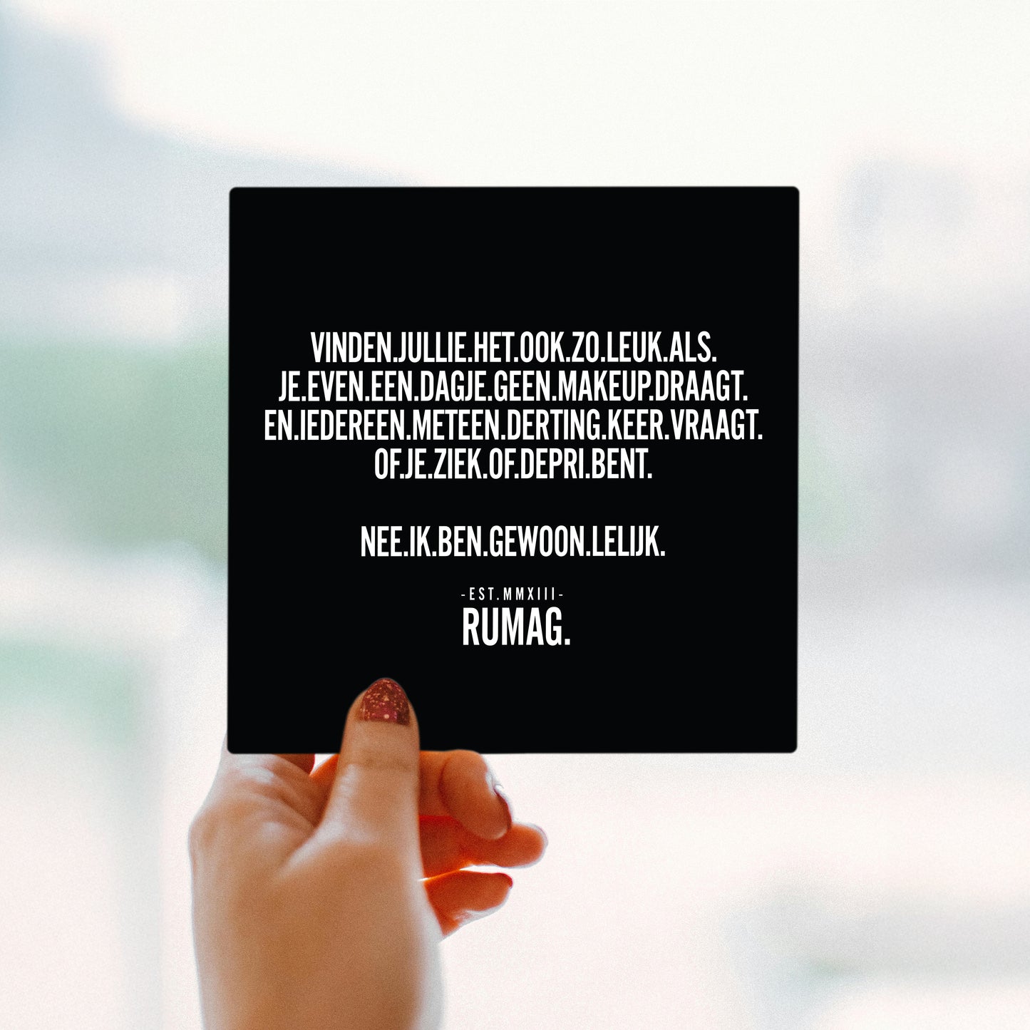 RUMAG Tegel - Vinden jullie het ook zo leuk