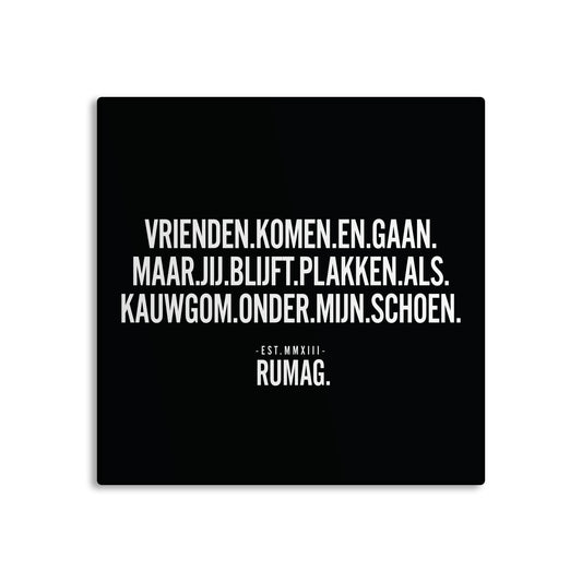 RUMAG Tegel - Vrienden komen en gaan