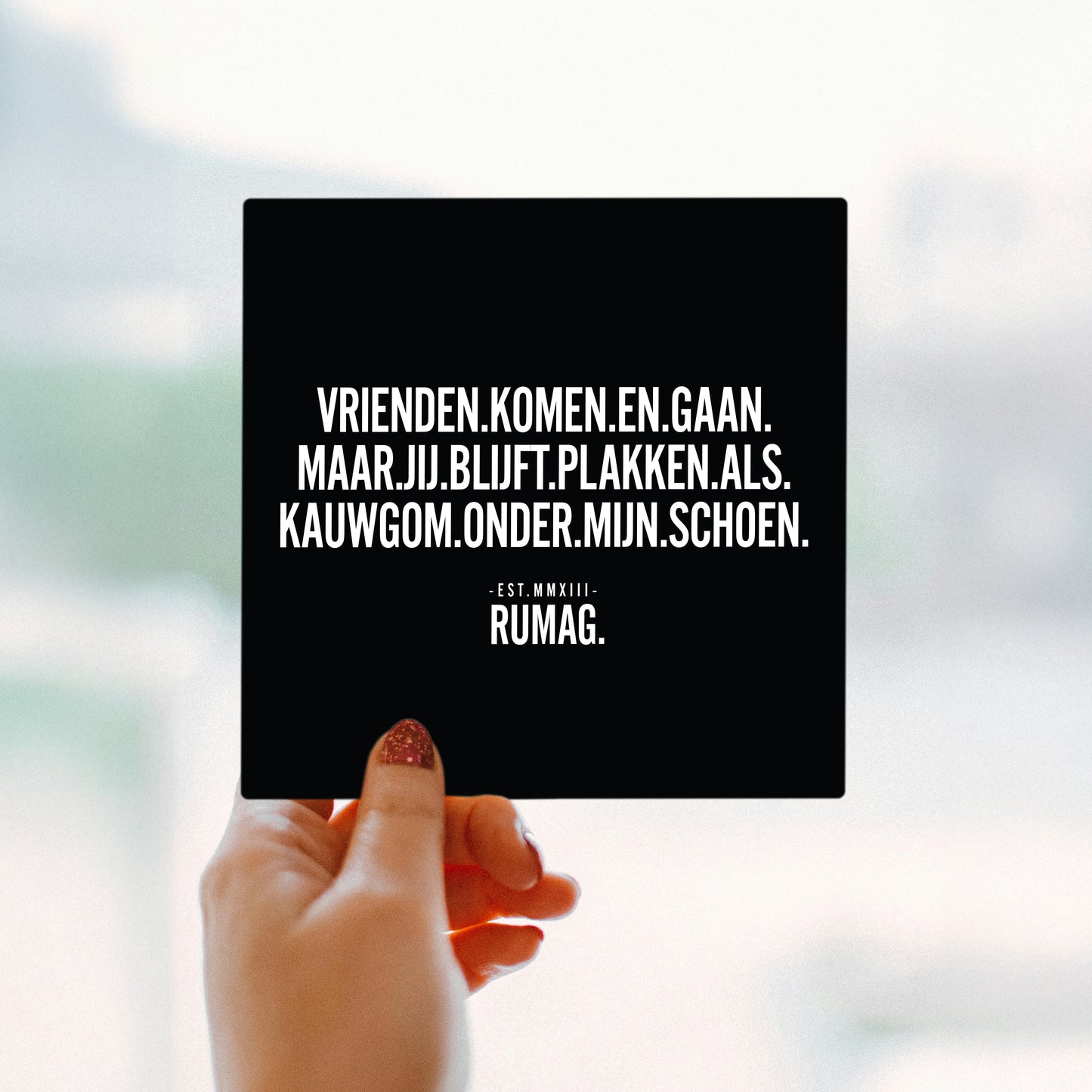 RUMAG Tegel - Vrienden komen en gaan