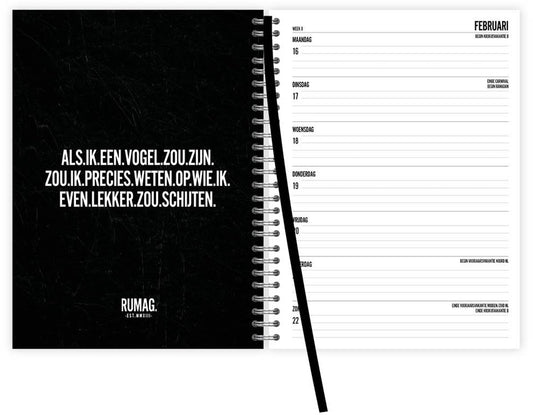 RUMAG Agenda (zachte kaft) 2026