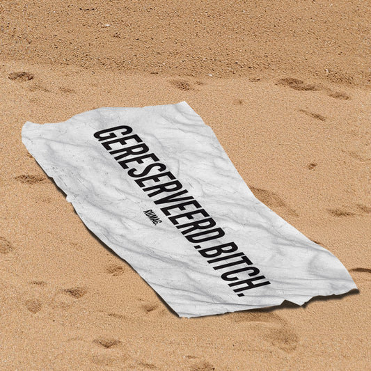 Strandlaken - Gereserveerd Bitch