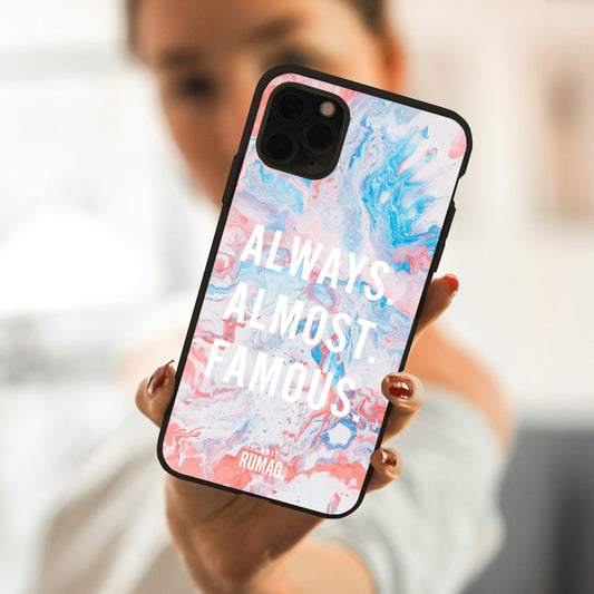 Always Almost Famous β RUMAG Telefoonhoes iPhone