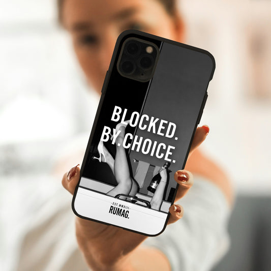 RUMAG Telefoonhoes iPhone - Blocked by choice