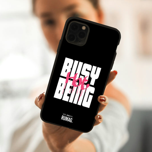 RUMAG Telefoonhoes iPhone - Busy being hot