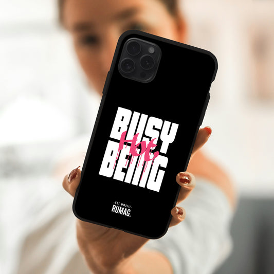 RUMAG Telefoonhoes iPhone - Busy being hot