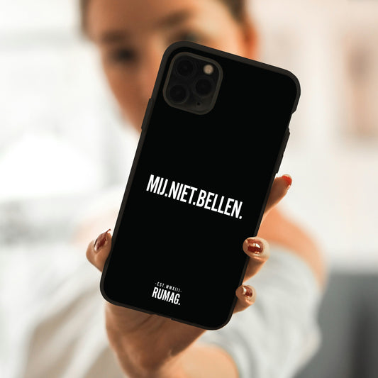 RUMAG Telefoonhoes iPhone - Mij niet bellen