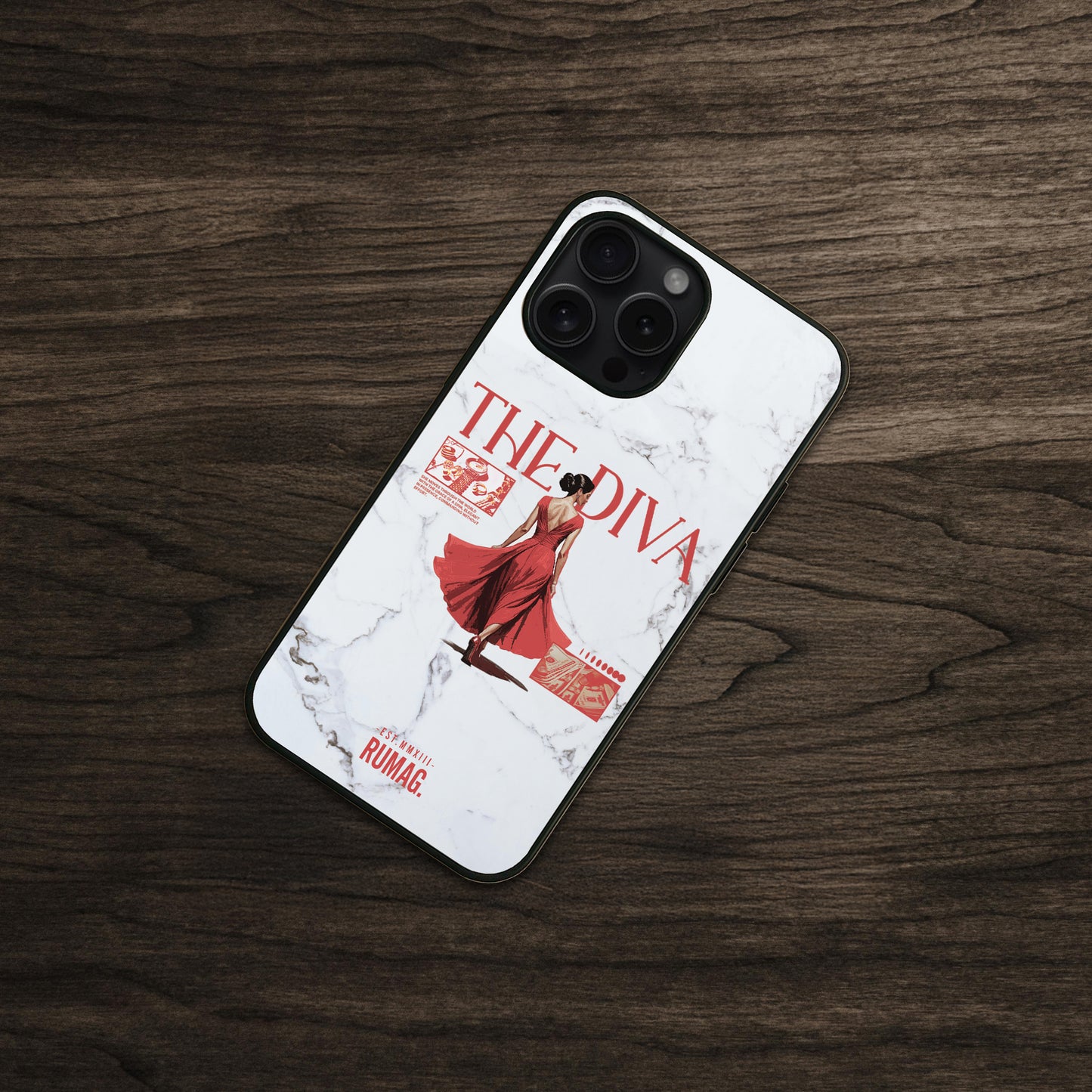 RUMAG Telefoonhoes iPhone - The diva