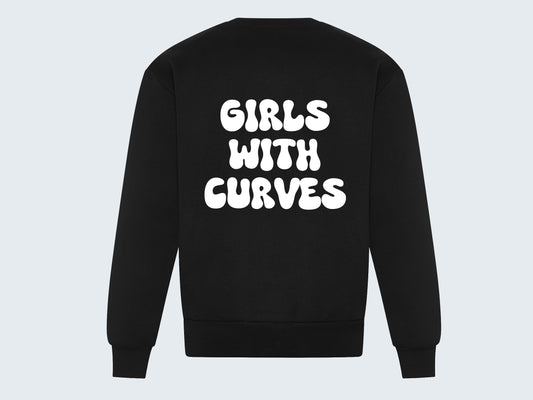 Sweater Heavy Zwart - Girls with curves