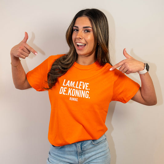 Lam Leve De Koning - Koningsdag T-shirt