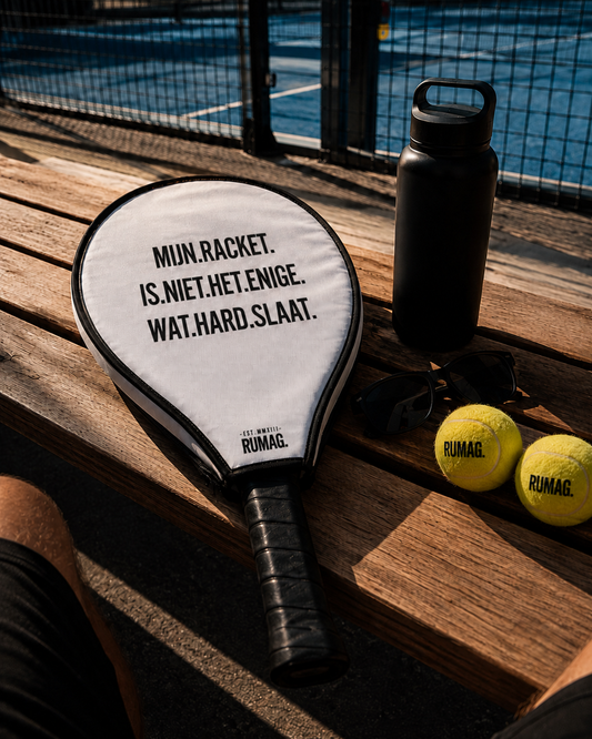 RUMAG Padelhoes - Mijn racket is niet het enige wat hard slaat