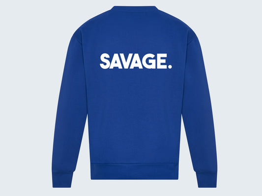 Sweater Heavy Blauw - Savage