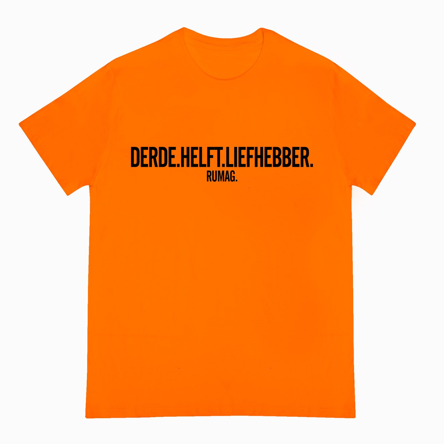 T-Shirt 'Derde helft liefhebber'