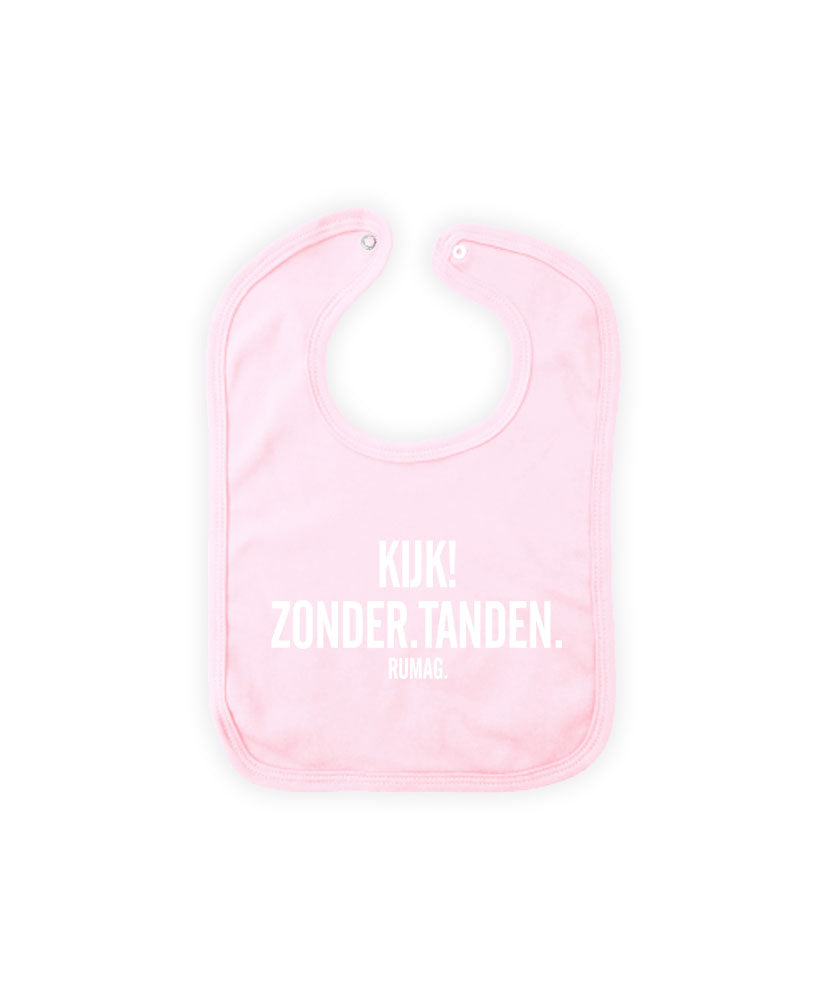 Slabbetje 'Kijk! Zonder tanden'