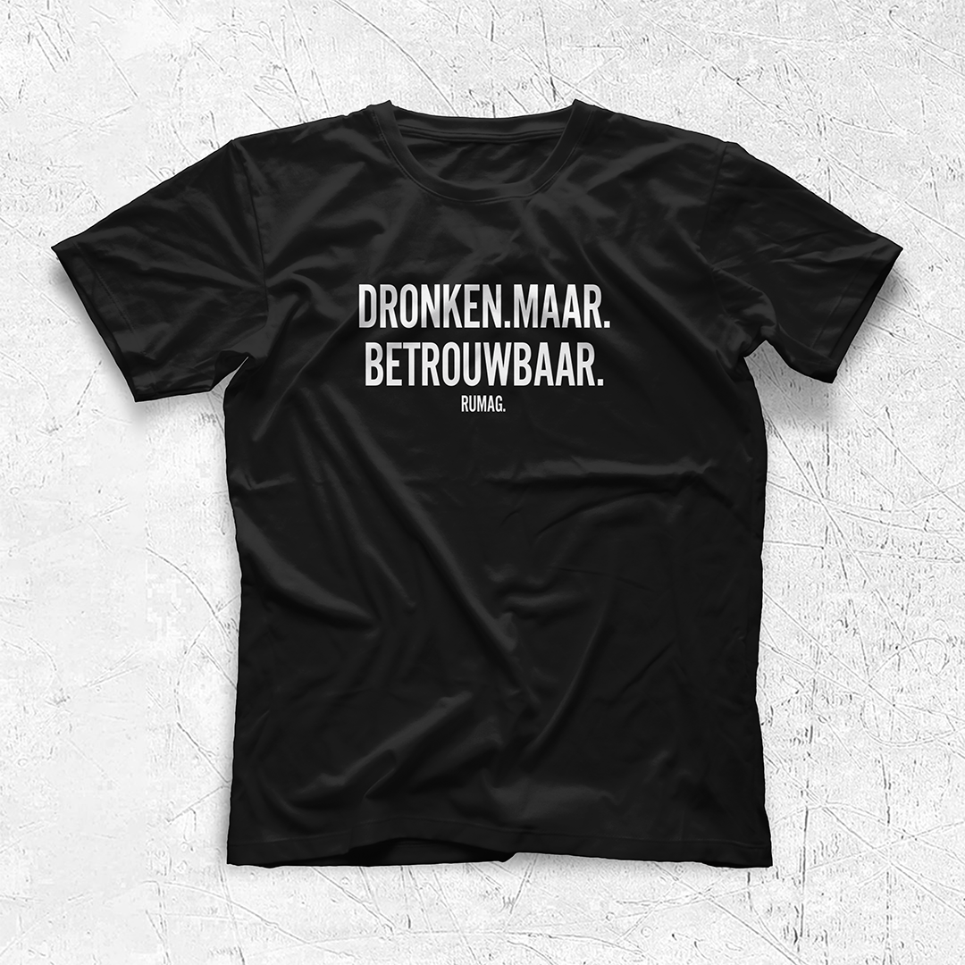 Dronken maar Betrouwbaar - T-shirt Regular Fit