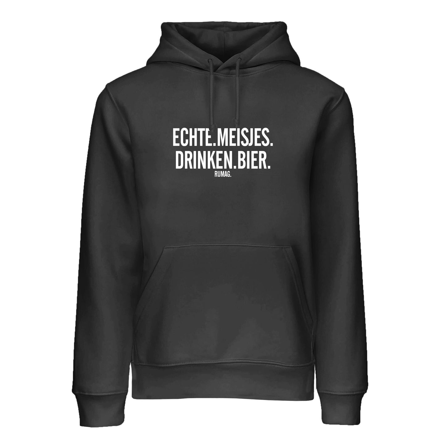 Unisex hoodie 'ECHTE MEISJES DRINKEN BIER'
