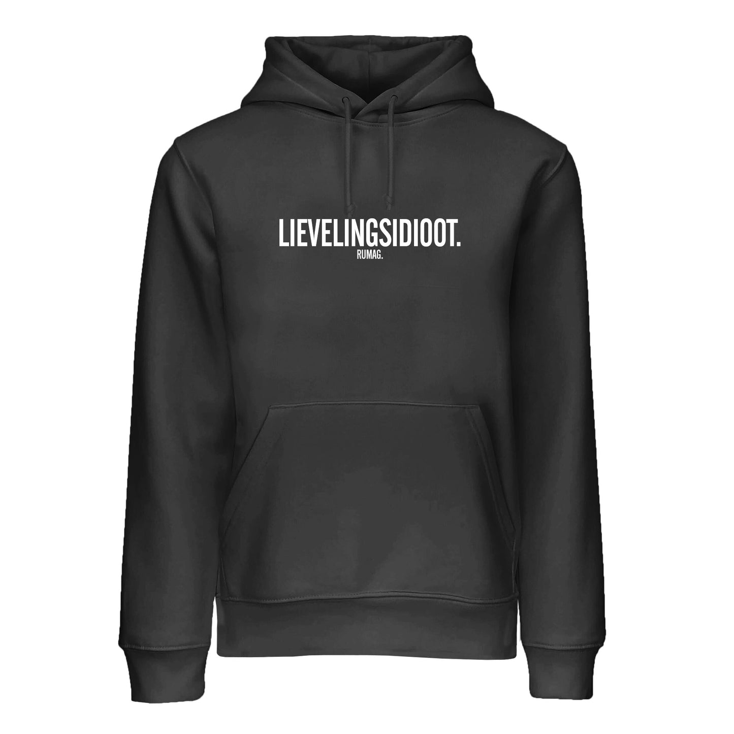 Unisex hoodie 'LIEVELINGSIDIOOT'