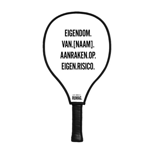 RUMAG Padelhoes - Eigendom van - Gepersonaliseerd