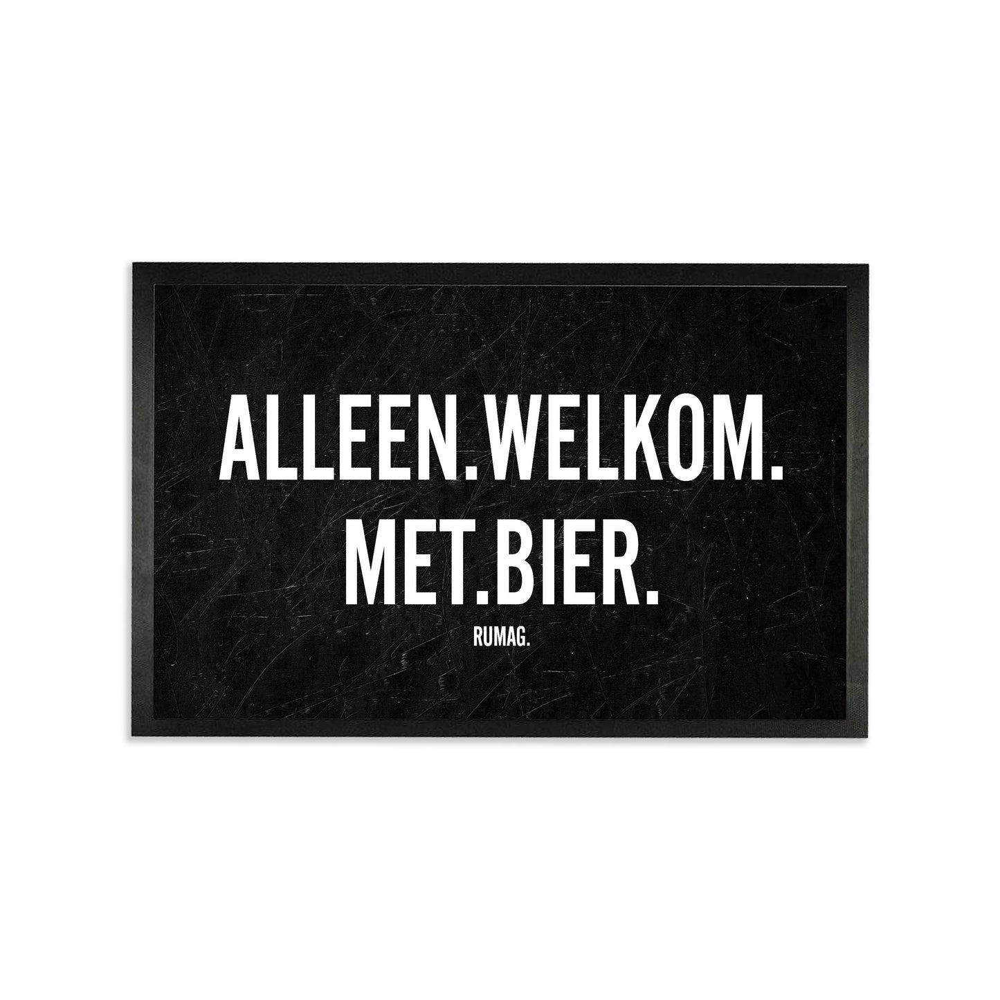 Deurmat - Alleen welkom met bier