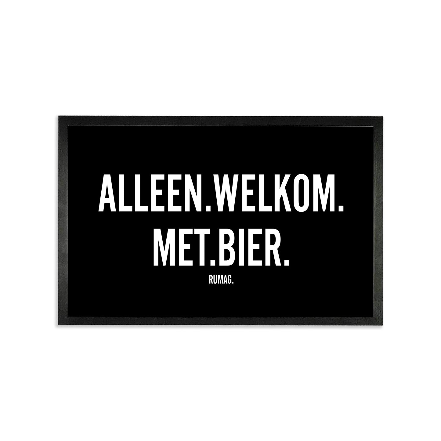 Deurmat - Alleen welkom met bier