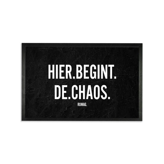 Deurmat - Hier begint de chaos