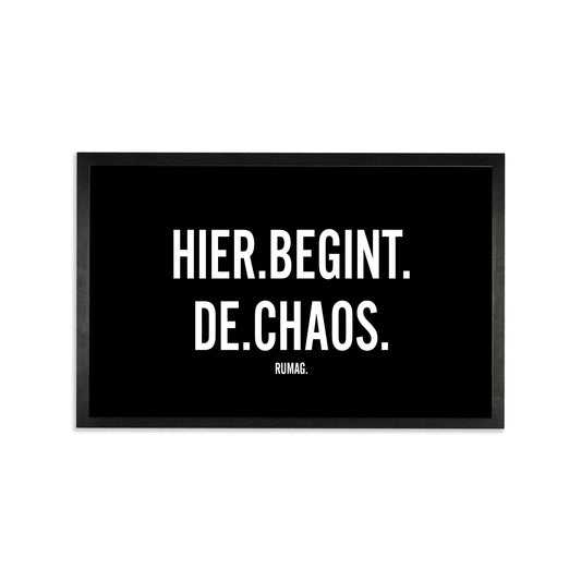 Deurmat - Hier begint de chaos