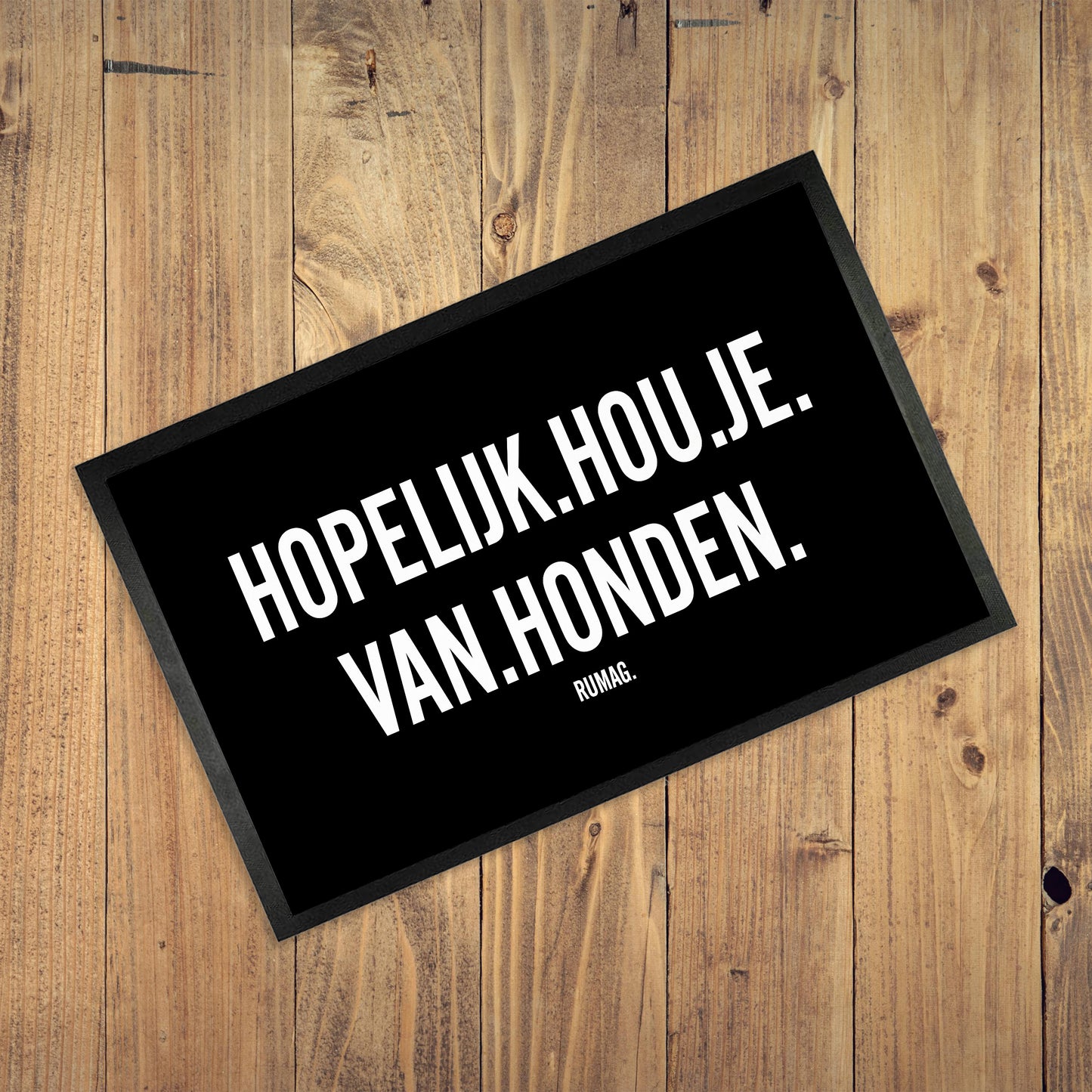 Deurmat - Hopelijk hou je van honden