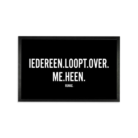 Deurmat  - Iedereen loopt over me heen