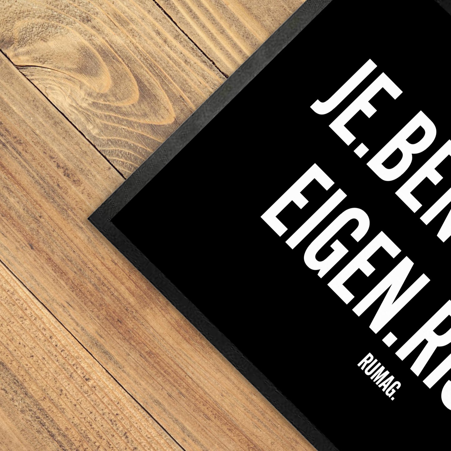 Deurmat - Je bent hier op eigen risico