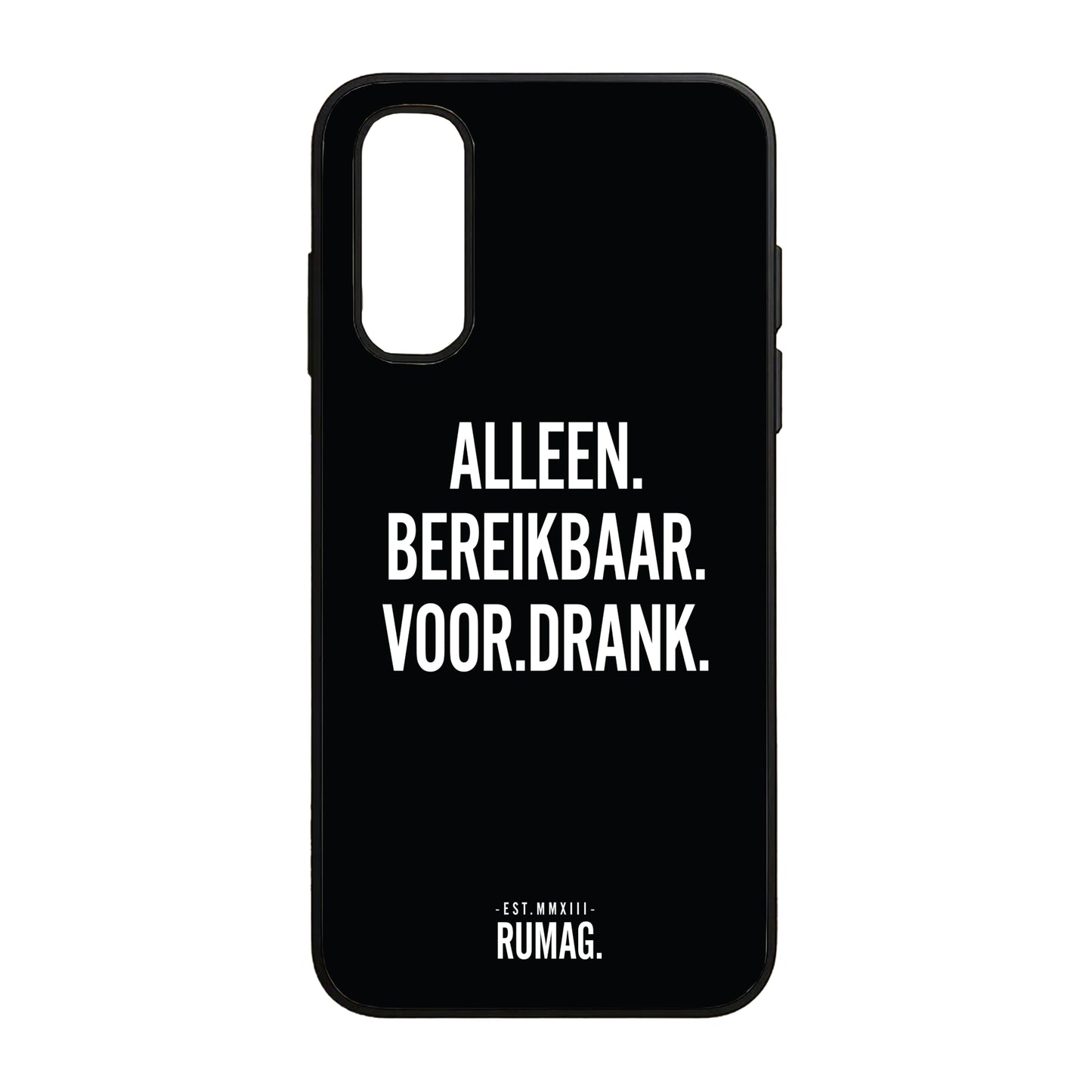 RUMAG Telefoonhoes Samsung - Alleen bereikbaar voor drank