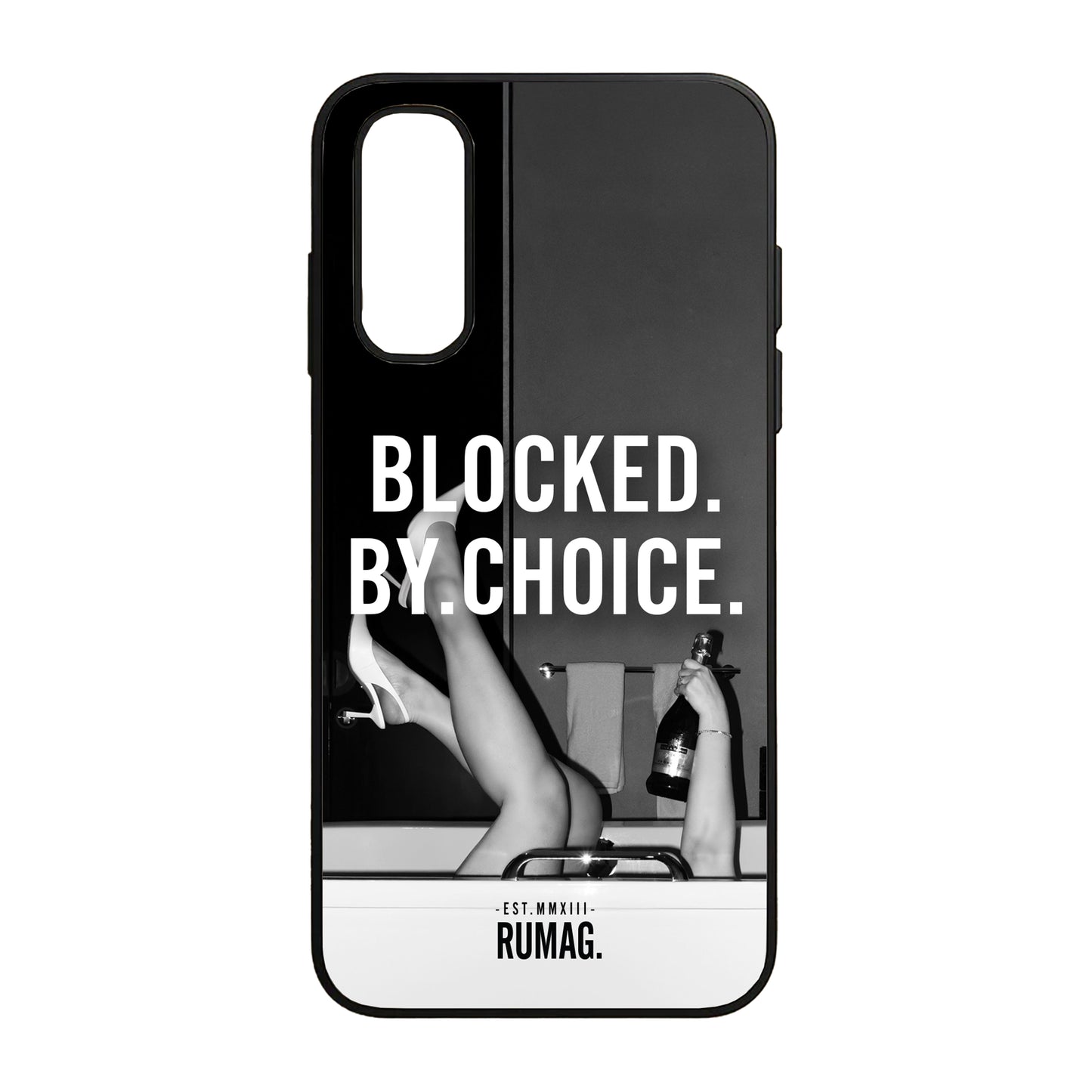 RUMAG Telefoonhoes Samsung - Blocked by choice