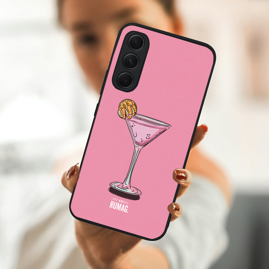RUMAG Telefoonhoes Samsung - Cocktailglas
