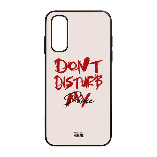 RUMAG Telefoonhoes Samsung - Don't disturb my peace WIT