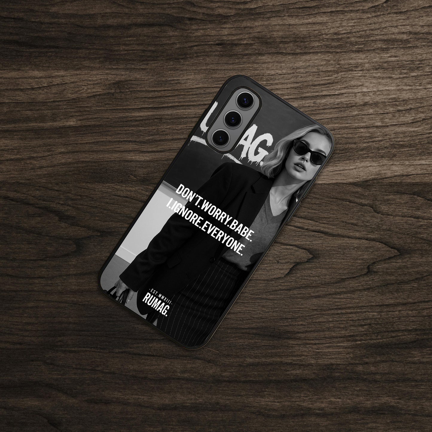 RUMAG Telefoonhoes Samsung - Don't worry I ignore everyone