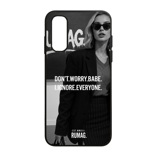 RUMAG Telefoonhoes Samsung - Don't worry I ignore everyone