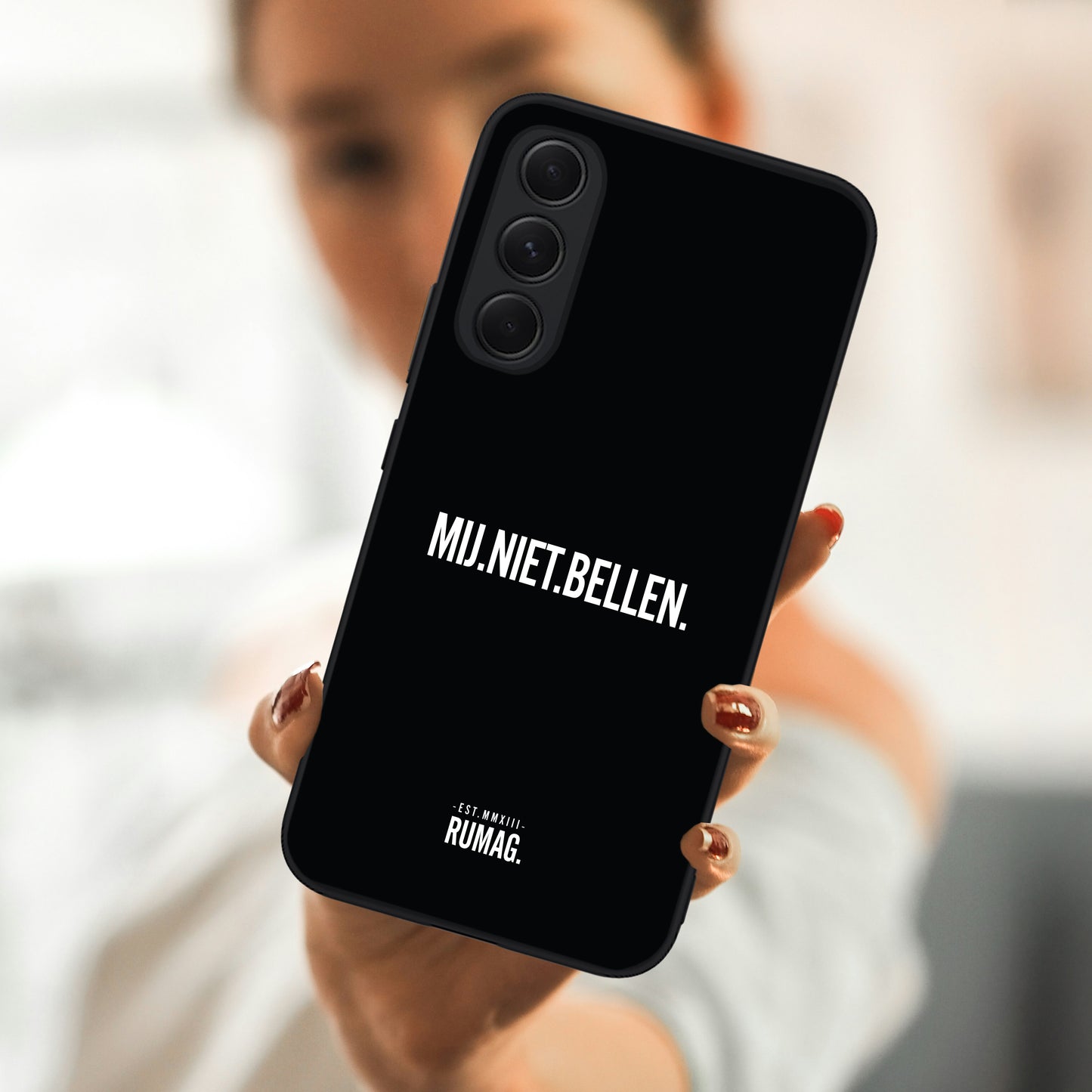 RUMAG Telefoonhoes Samsung - Mij niet bellen