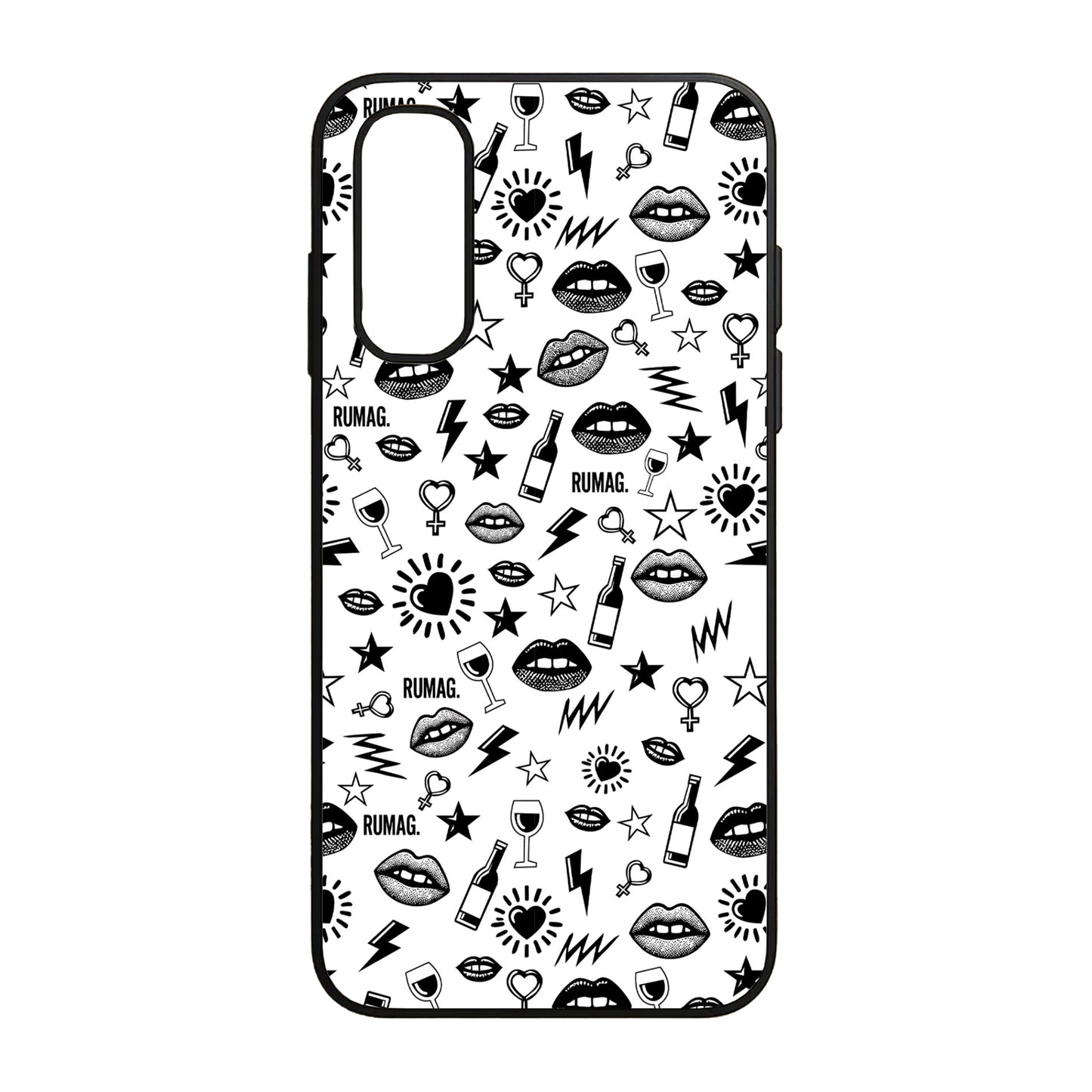 RUMAG Telefoonhoes Samsung - SASSY CHAOS wit