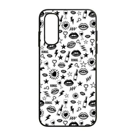 RUMAG Telefoonhoes Samsung - SASSY CHAOS wit
