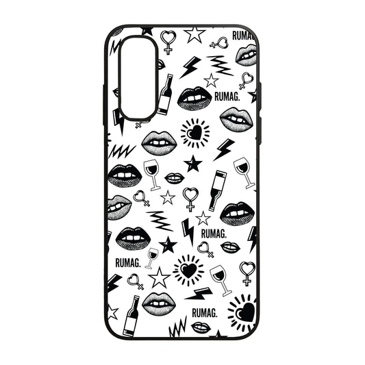 RUMAG Telefoonhoes Samsung - SASSY CHAOS wit