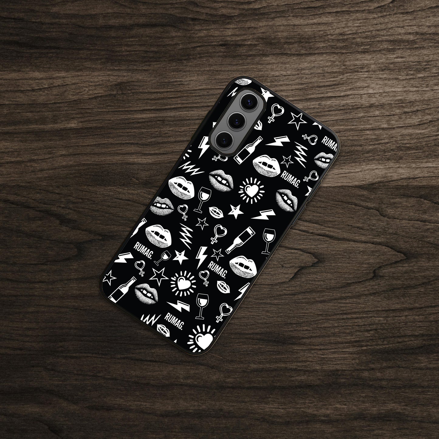 RUMAG Telefoonhoes Samsung - SASSY CHAOS zwart